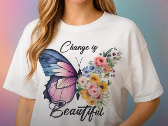 Change Is Beautiful Tee