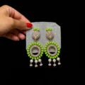 Green Jhumki Green Jhumki