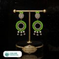 Peacock Green Jhumki Peacock Green Jhumki