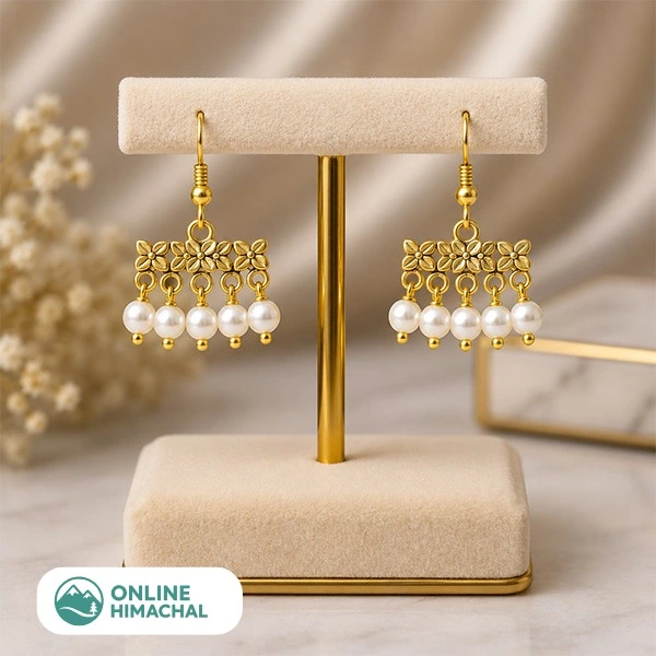 Pearl Stud Earrings