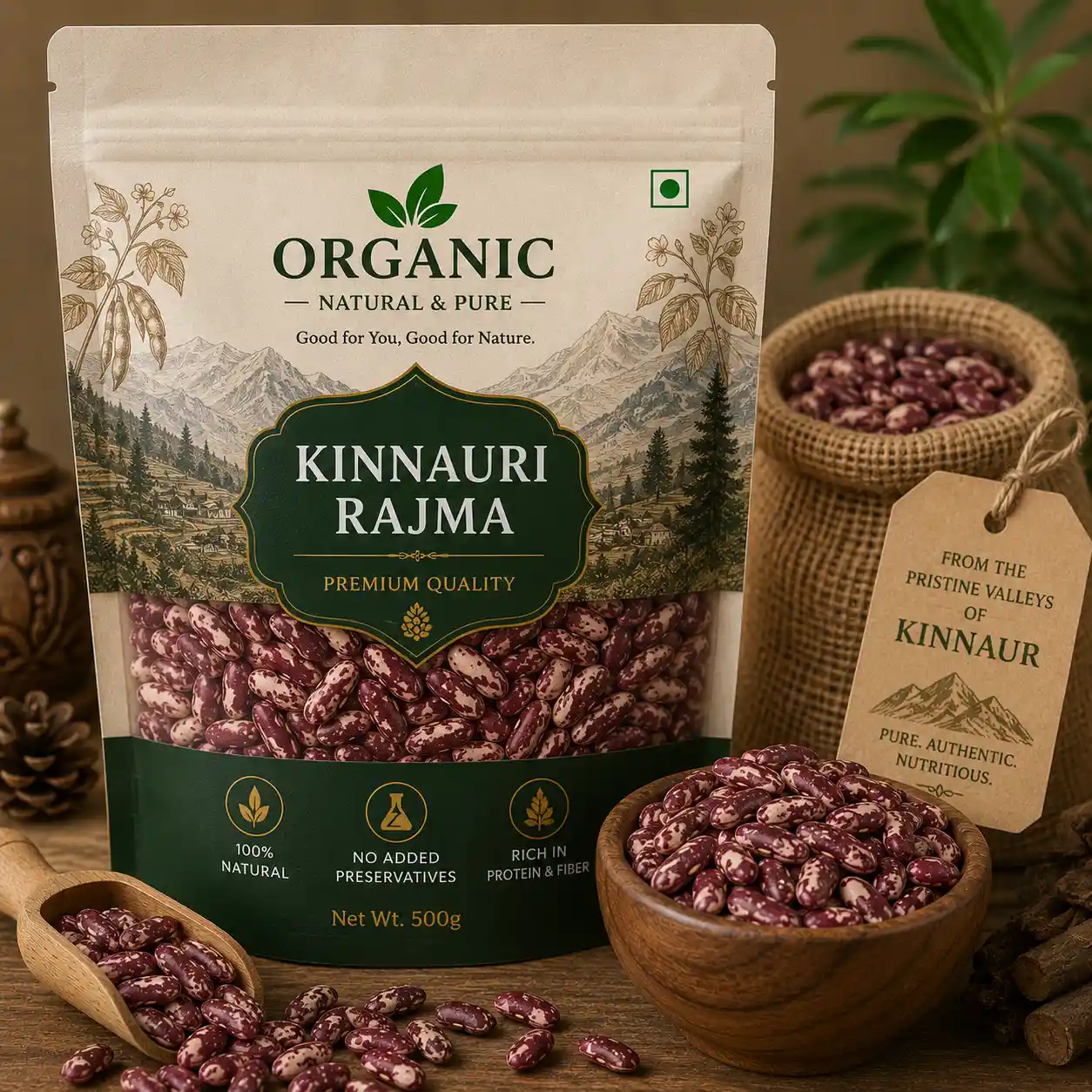 Kinnauri Rajma (Kidney Beans)