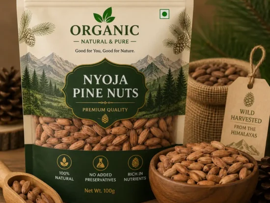 Nyoza Pine Nuts (Chilgoza) with Shell Nyoza Pine Nuts (Chilgoza) with Shell