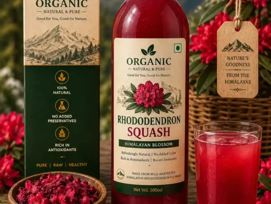Rhododendron Squash Buransh Flower Juice Rhododendron Squash Buransh Flower Juice